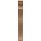 Ekena Millwork 6-in W x 40-in D x 40-in H Funston Trad Rough Cedar Woodgrain TimberThane Outlooker, Primed Tan OUTUR060X40X40FST04RCPR - alternate 6